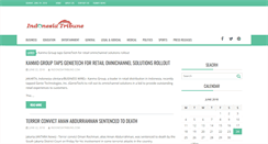 Desktop Screenshot of indonesiatribune.com